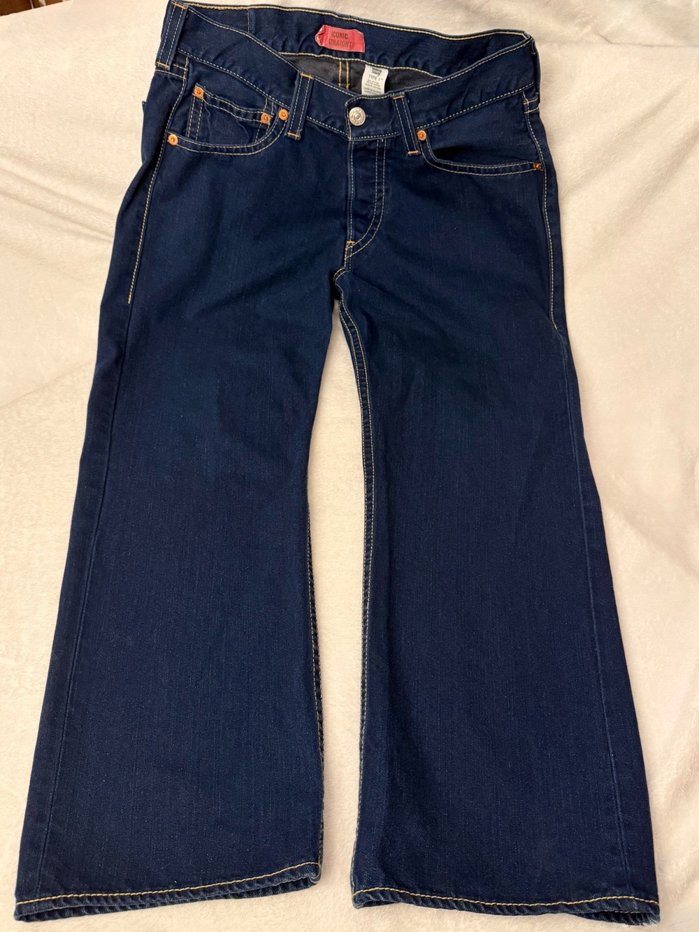 Levi's Blue level 1 straight Leg vintage Jeans Men’s size 36 x 30